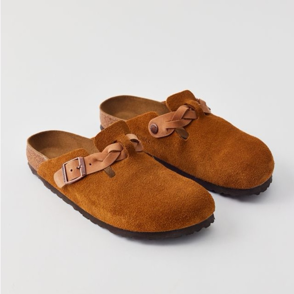 Birkenstock Boston Braided in Mink 39